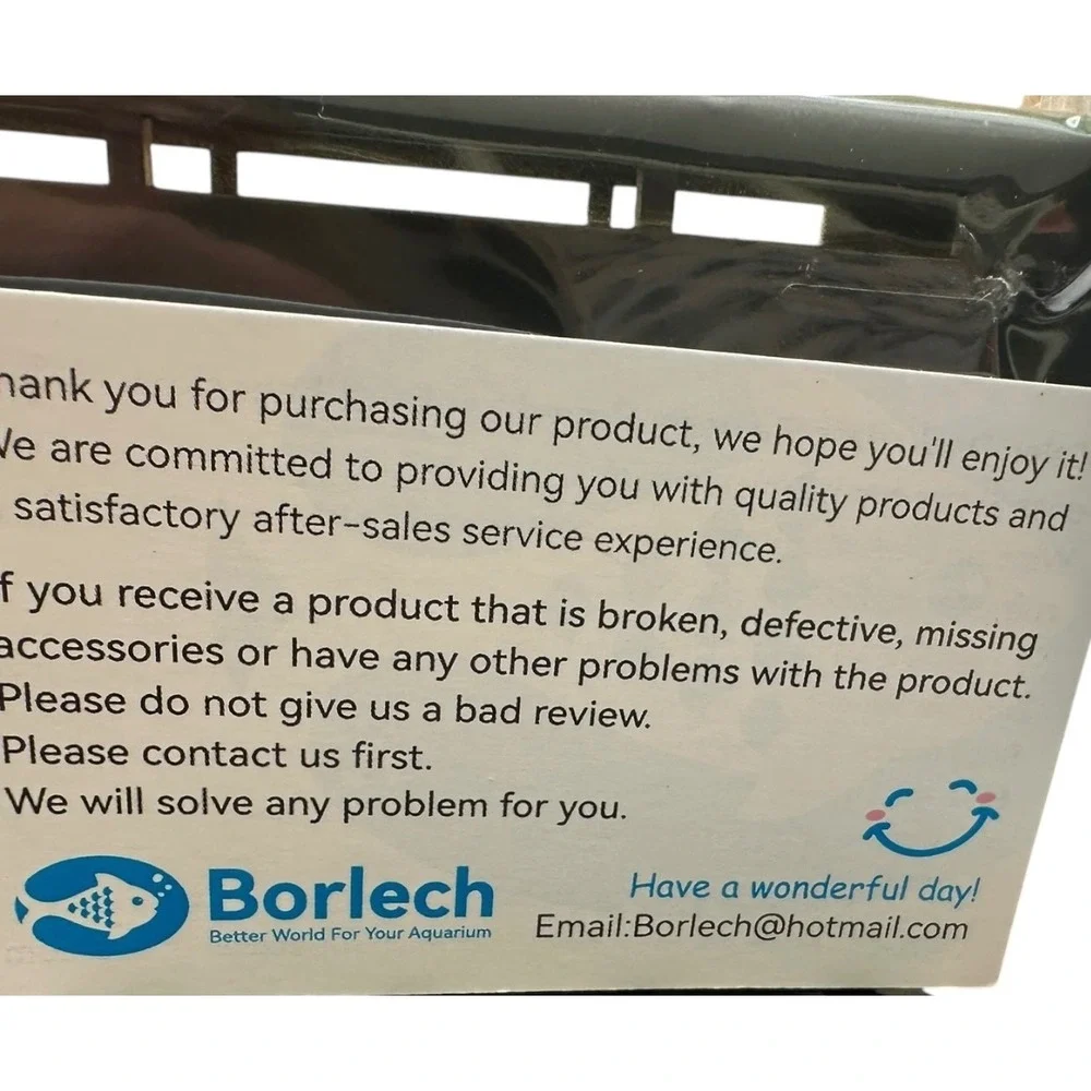 Borlech Aquarium Divider Isolation Box Fish Tank Breeder‎ Separator Hatchery